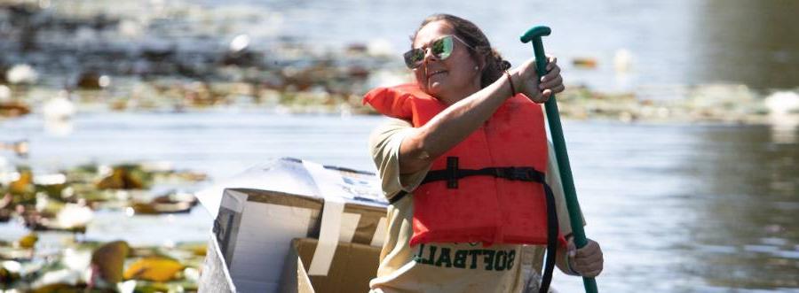 duct tape boat race